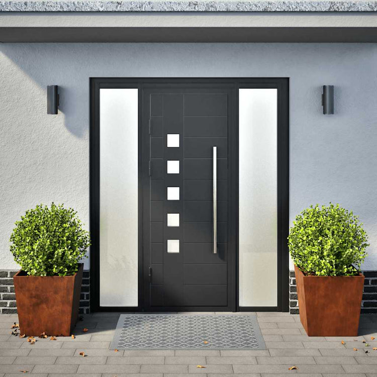 Vidaxl Pflanzer 2 ST 50x50x50 cm Wetterstahl