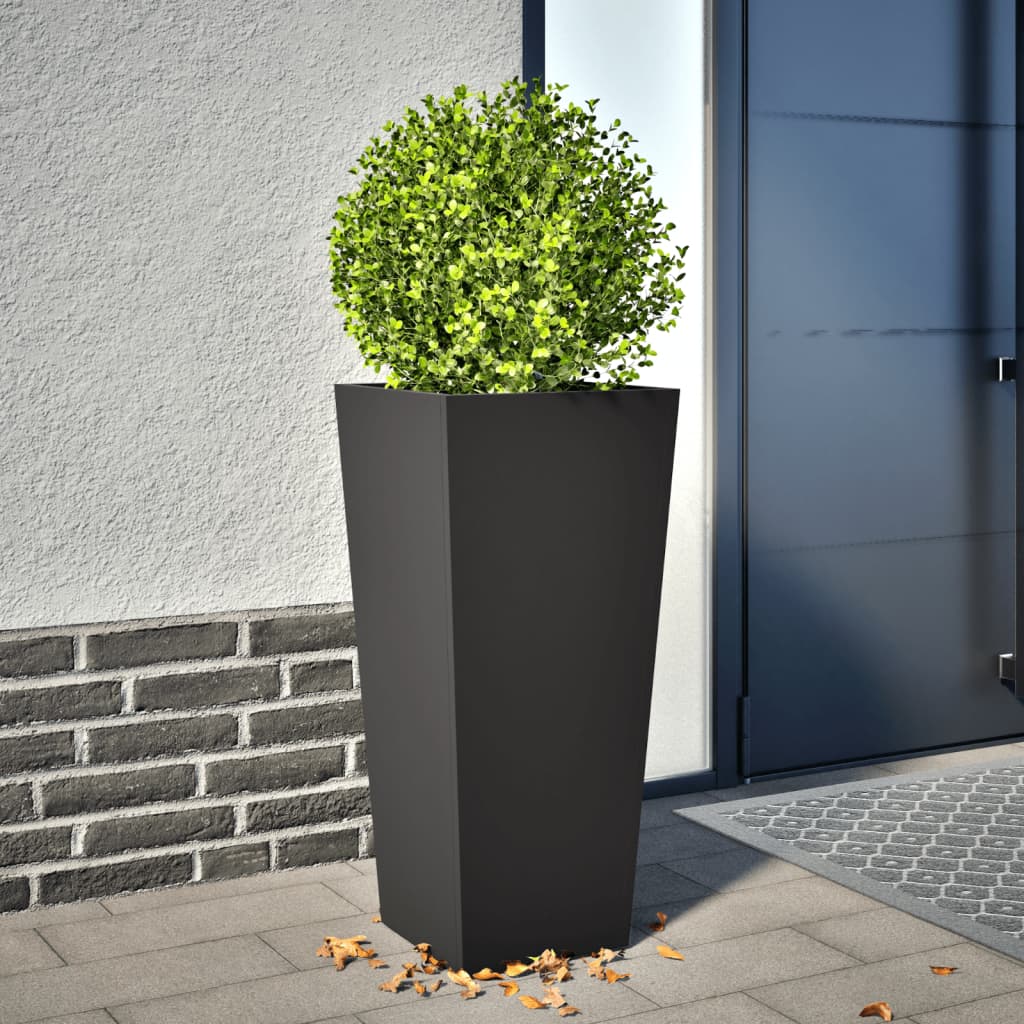 VIDAXL -Planungsbox 35x35x75 cm Stahlschwarz