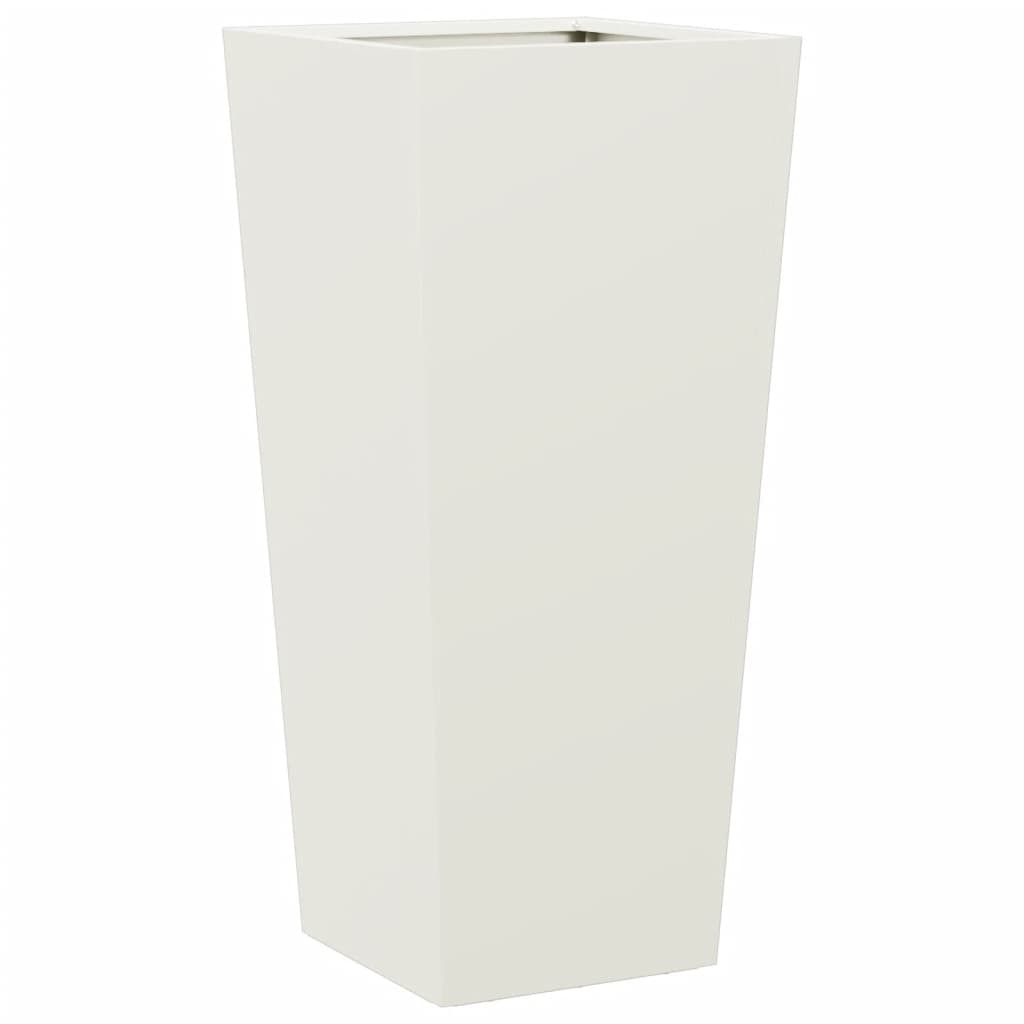 VIDAXL -Planungsbox 35x35x75 cm Stahlweiß