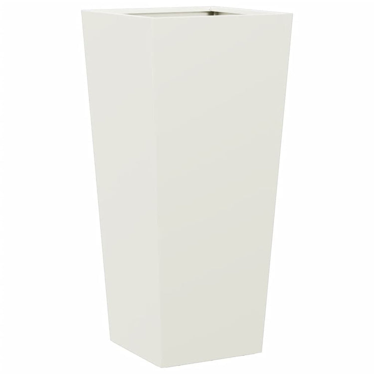 VIDAXL -Planungsbox 35x35x75 cm Stahlweiß