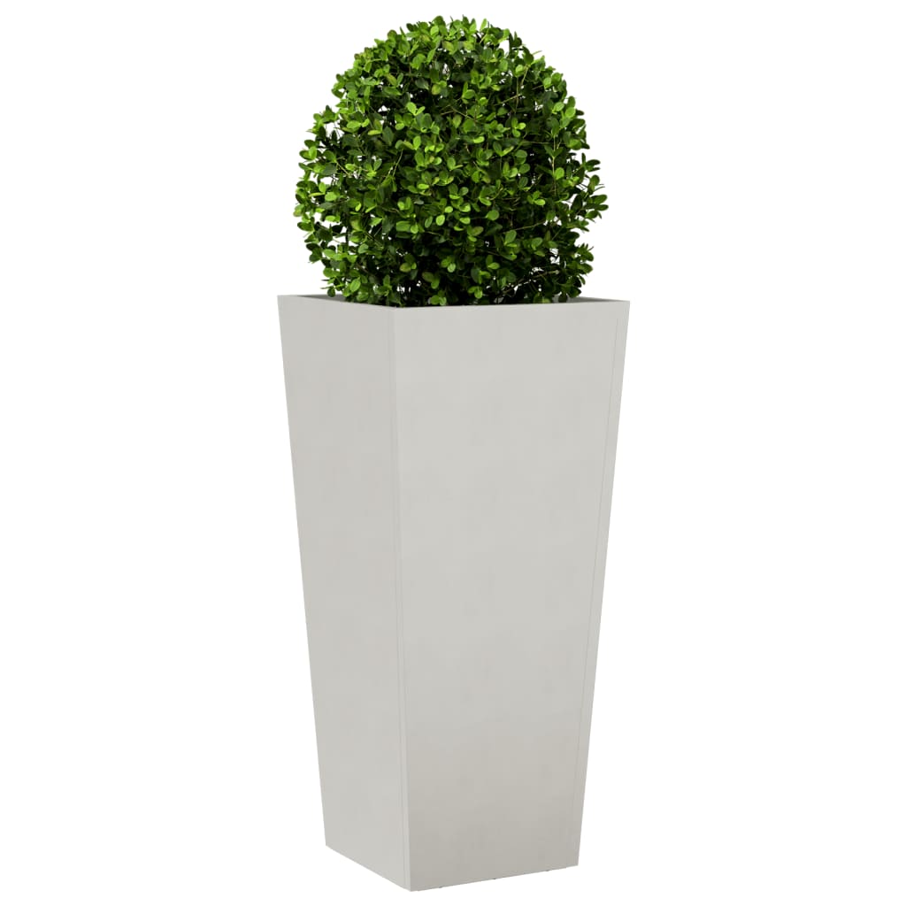 VIDAXL -Pflanzer 35x35x75 cm Edelstahl