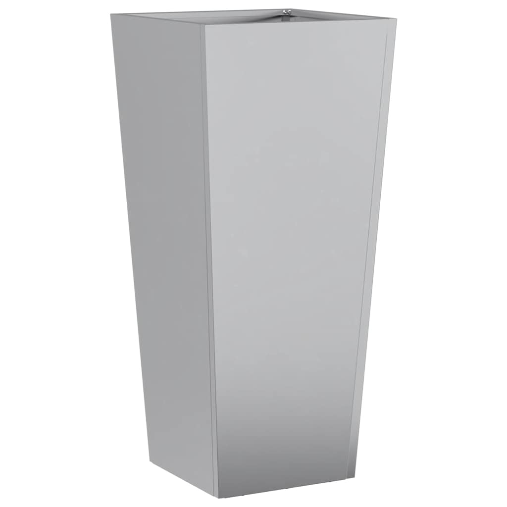 VIDAXL -Pflanzer 35x35x75 cm verzinkter Stahl