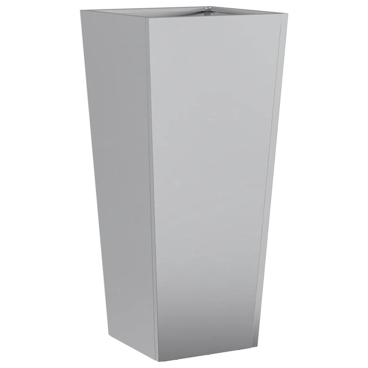 VIDAXL -Pflanzer 35x35x75 cm verzinkter Stahl