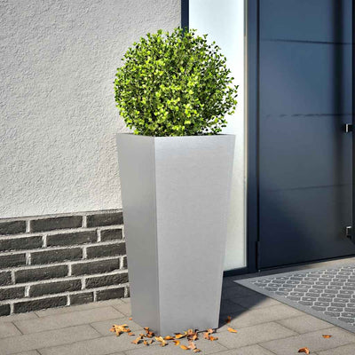 VIDAXL -Pflanzer 35x35x75 cm verzinkter Stahl