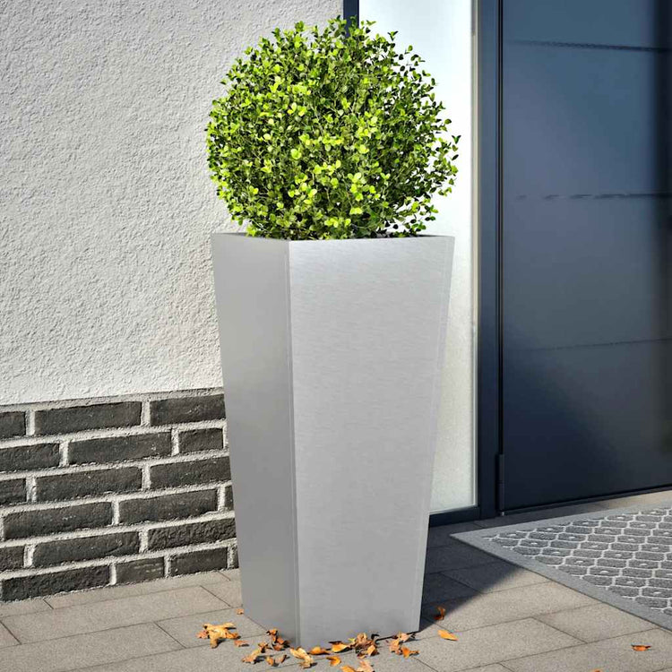 VIDAXL -Pflanzer 2 ST 35x35x75 cm verzinkter Stahl