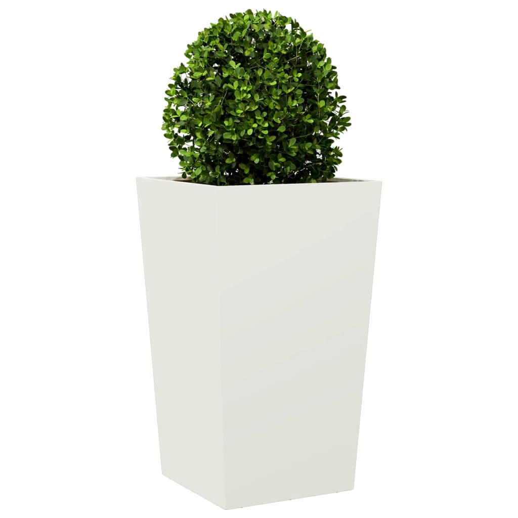 VIDAXL -Planungsbox 45x45x75 cm Stahlweiß