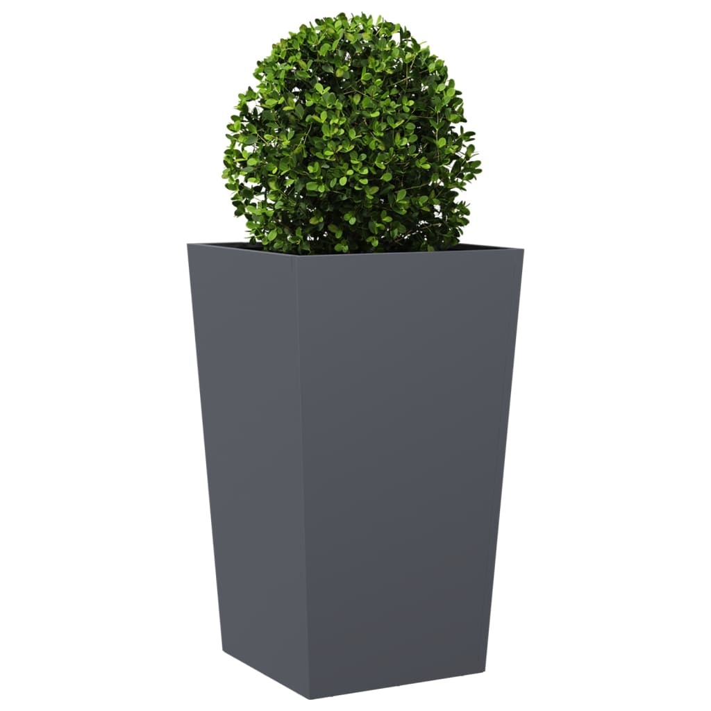 VIDAXL -Planungsbox 45x45x75 cm Stahl Anthrazit -gelöscht