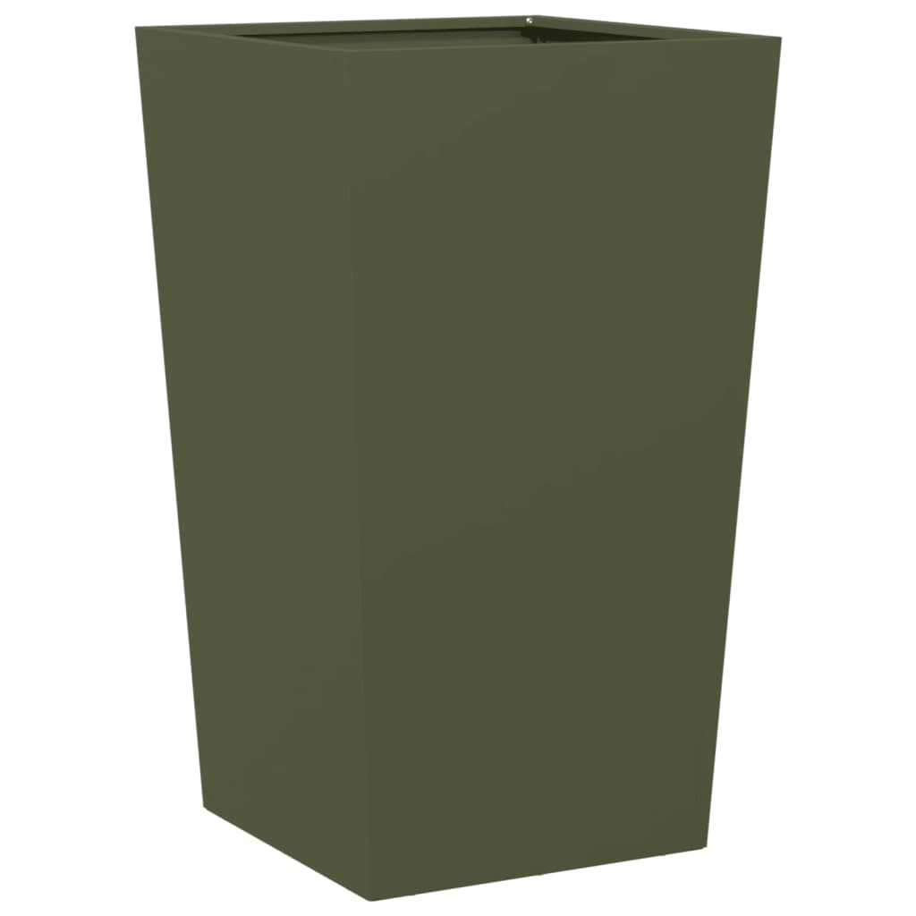 VIDAXL -Planungsbox 45x45x75 cm Stahl Olivengrün