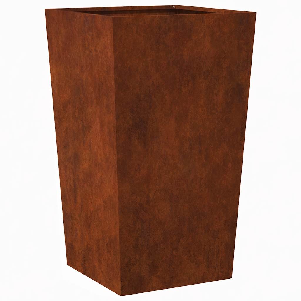 VIDAXL -Planungsbox 45x45x75 cm Wetterstahl