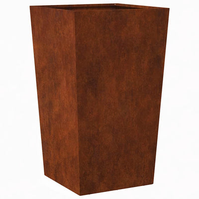 VIDAXL -Planungsbox 45x45x75 cm Wetterstahl