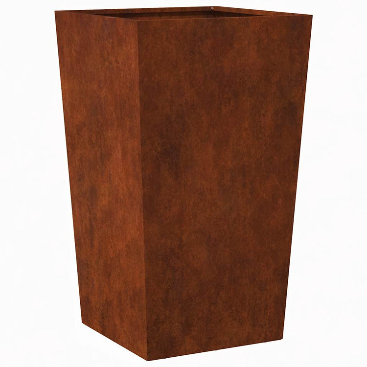 VIDAXL -Planungsbox 45x45x75 cm Wetterstahl