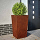 VIDAXL -Planungsbox 45x45x75 cm Wetterstahl