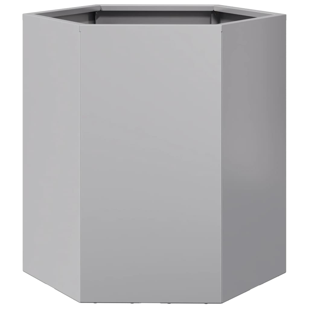 Vidaxl Plannet Hexagon 46x40x45 cm verzinkter Stahl