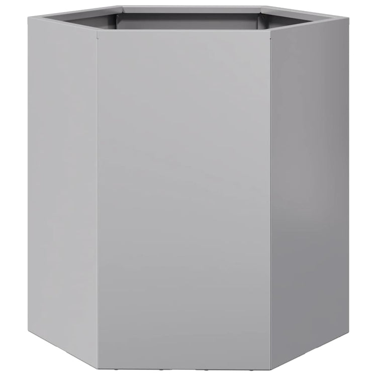 Vidaxl Plannet Hexagon 46x40x45 cm verzinkter Stahl