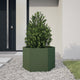 Vidaxl Plannet Hexagon 69x60x45 cm Stahl Olivengrün