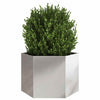 Vidaxl Plannet Hexagon 69x60x45 cm Edelstahl