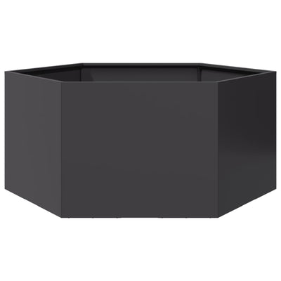 Vidaxl Plannet Henhoek 104x90x45 cm Stahl Schwarz