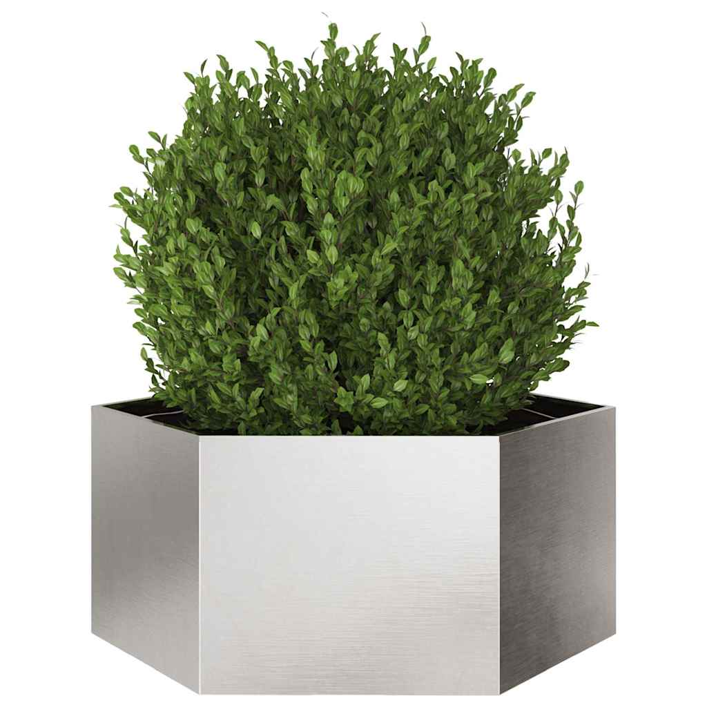 Vidaxl Plannet Henhoek 104x90x45 cm Edelstahl