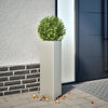 Vidaxl Pflanzer Dreieck 30x26x75 cm Edelstahl