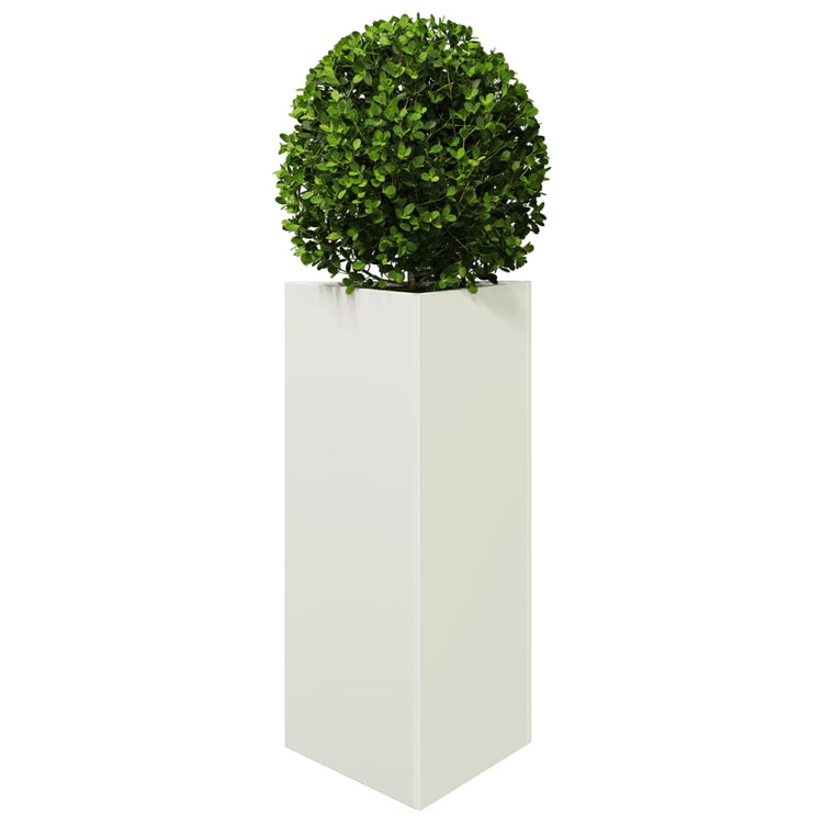 Vidaxl Plannet Dreieck 40x34.5x70 cm Stahlweiß