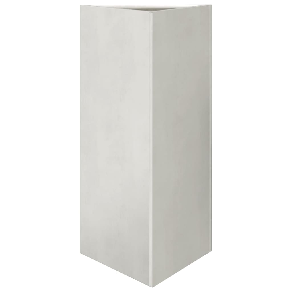 Vidaxl Plannet Dreieck 40x34.5x70 cm Edelstahl