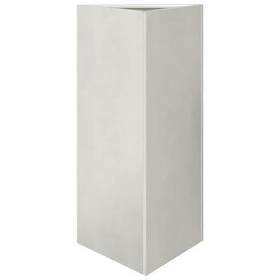 Vidaxl Plannet Dreieck 40x34.5x70 cm Edelstahl
