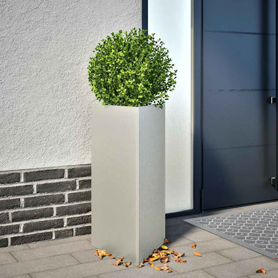 VIDAXL -Pflanzer 2 ST -Dreieck 40x40x75 cm Edelstahl