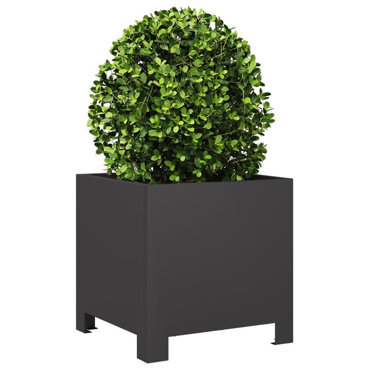 VIDAXL -Planungsbox 30x30x30 cm Stahl schwarz