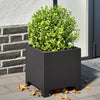 VIDAXL -Planungsbox 30x30x30 cm Stahl schwarz