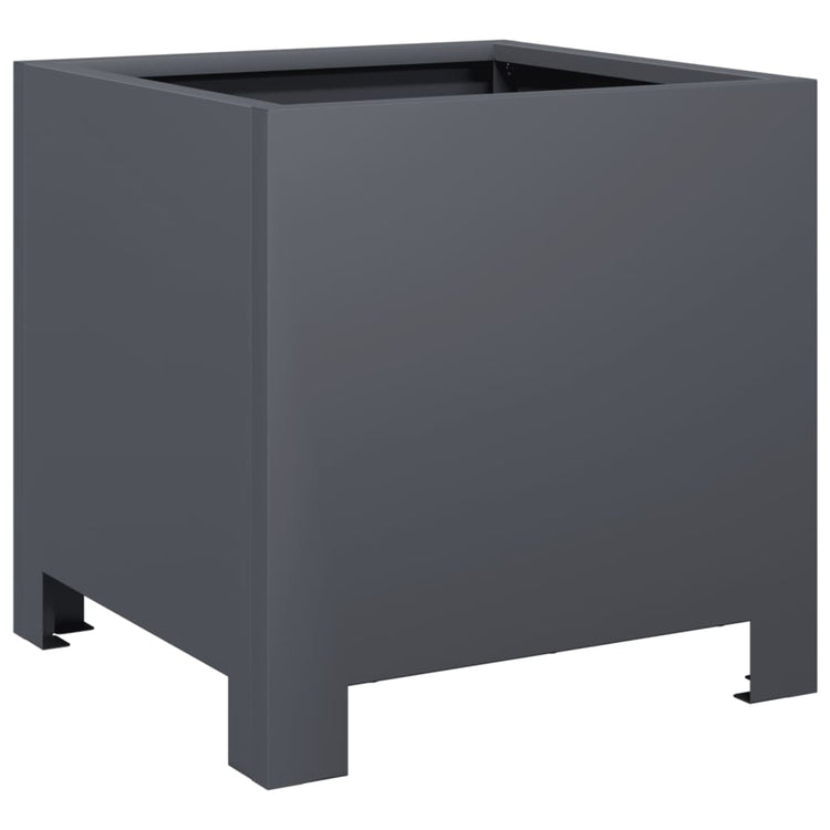 VIDAXL -Planungsbox 30x30x30 cm Stahl Anthrazit -geläutet
