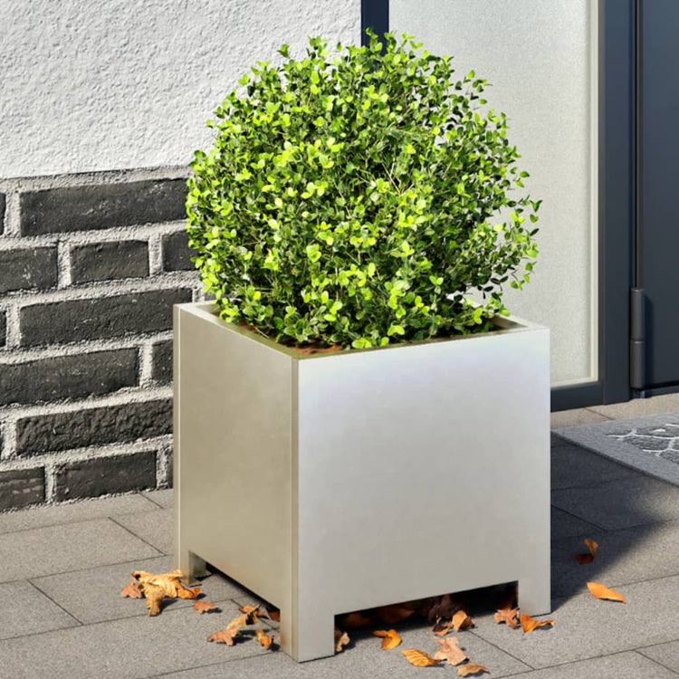 VIDAXL -Planungsbox 30x30x30 cm Edelstahl