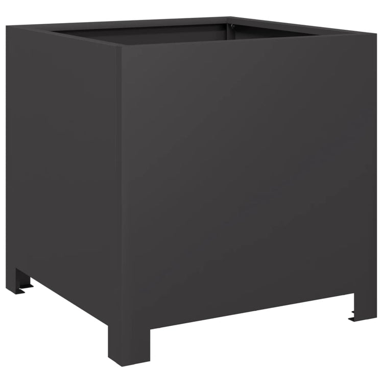 VIDAXL -Planungsbox 40x40x40 cm Stahlschwarz