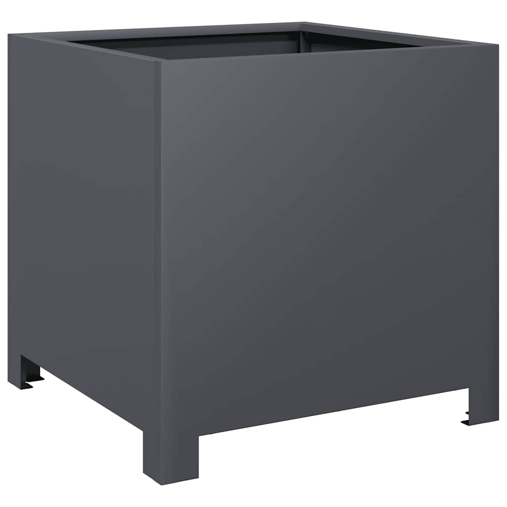 VIDAXL -Planungsbox 40x40x40 cm Stahl Anthrazit -gelöscht