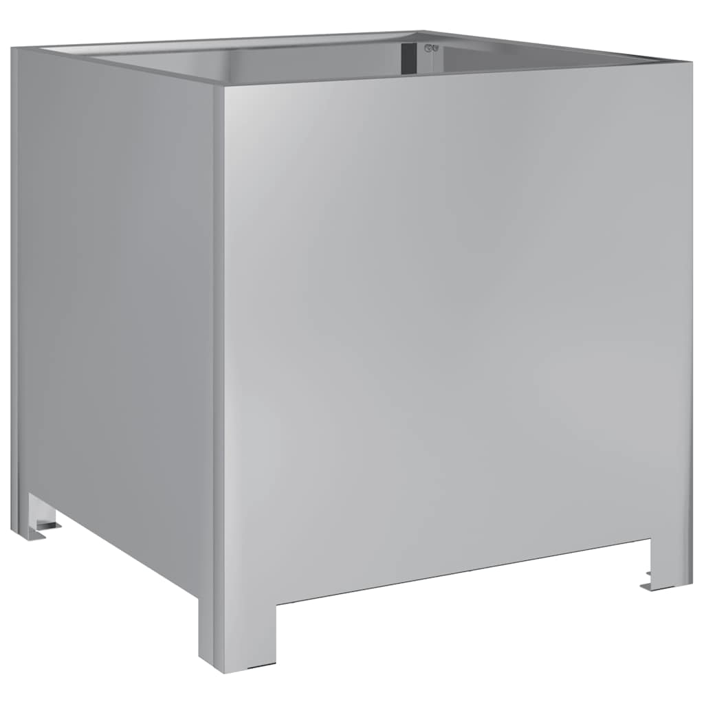 VIDAXL -Pflanzenbank 40x40x40 cm verzinkter Stahl