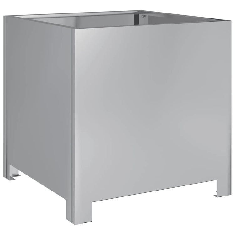 VIDAXL -Pflanzenbank 40x40x40 cm verzinkter Stahl
