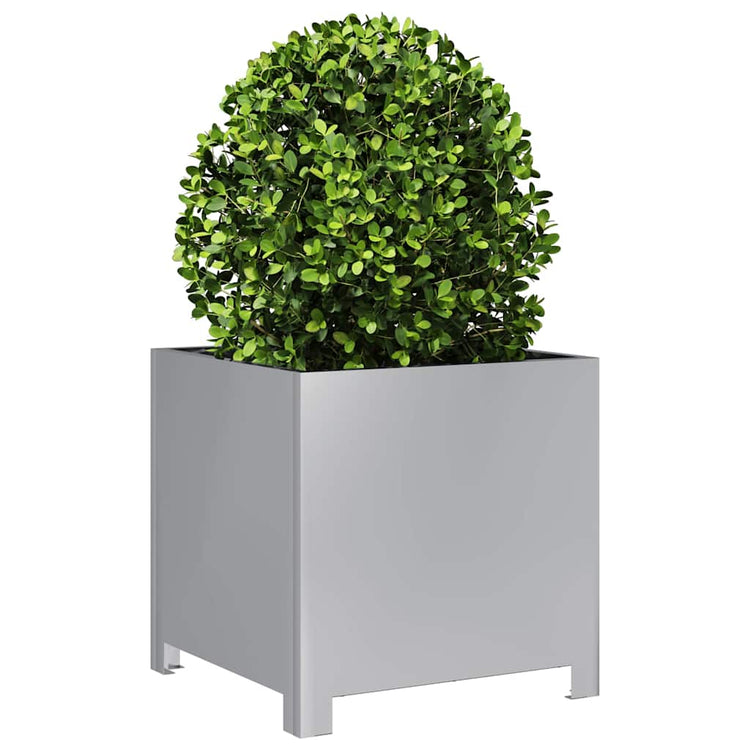 VIDAXL -Pflanzenbank 40x40x40 cm verzinkter Stahl