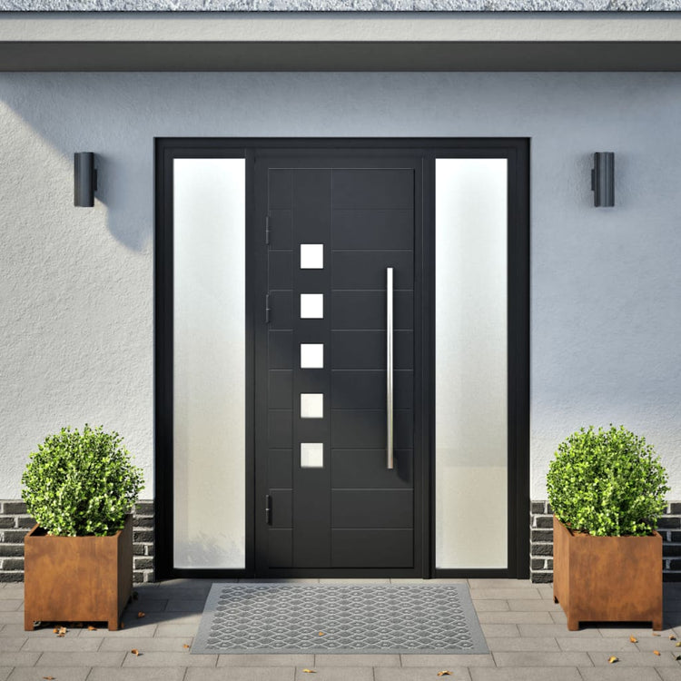 VIDAXL -Pflanzer 2 ST 40x40x40 cm Wetterstahl