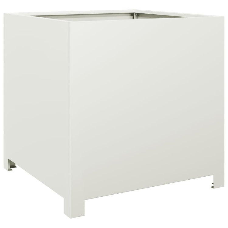 VIDAXL -Planungsbox 50x50x50 cm Stahlweiß
