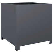 VIDAXL -Planungsbox 50x50x50 cm Stahl -Anthrazit -geläutet - afbeelding 2