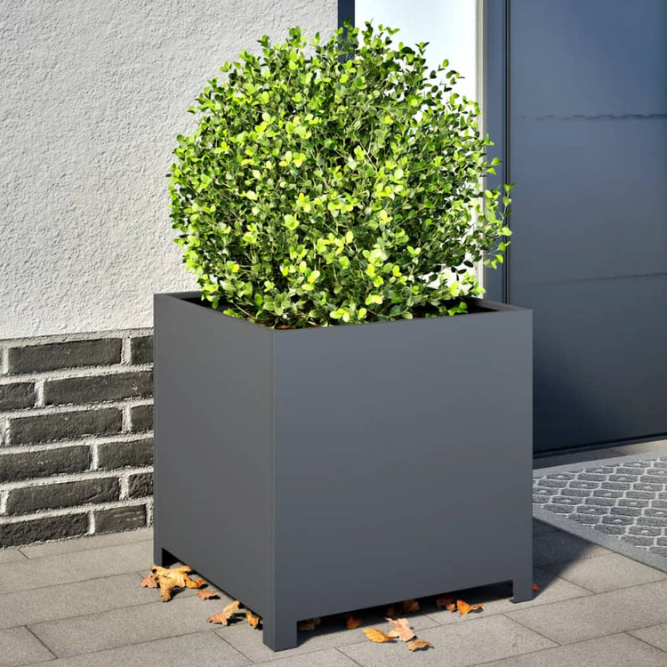 VIDAXL -Planungsbox 50x50x50 cm Stahl -Anthrazit -geläutet