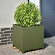 VIDAXL -Planungsbox 50x50x50 cm Stahl Olivengrün