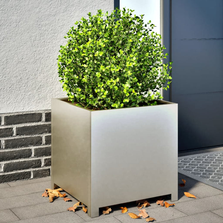 VIDAXL -Planungsbox 50x50x50 cm Edelstahl