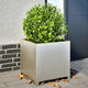VIDAXL -Planungsbox 50x50x50 cm Edelstahl