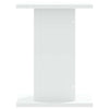Vidaxl -Lautsprecher steht 2 PCs 30x30x40 cm verarbeitetes Holz weiß