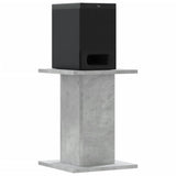 VIDAXL -Lautsprecher Ständer 2 PCs 30x30x40 cm verarbeitetes Holz -Betonglijs - afbeelding 3
