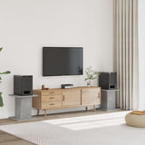 VIDAXL -Lautsprecher Ständer 2 PCs 30x30x40 cm verarbeitetes Holz -Betonglijs - afbeelding 1
