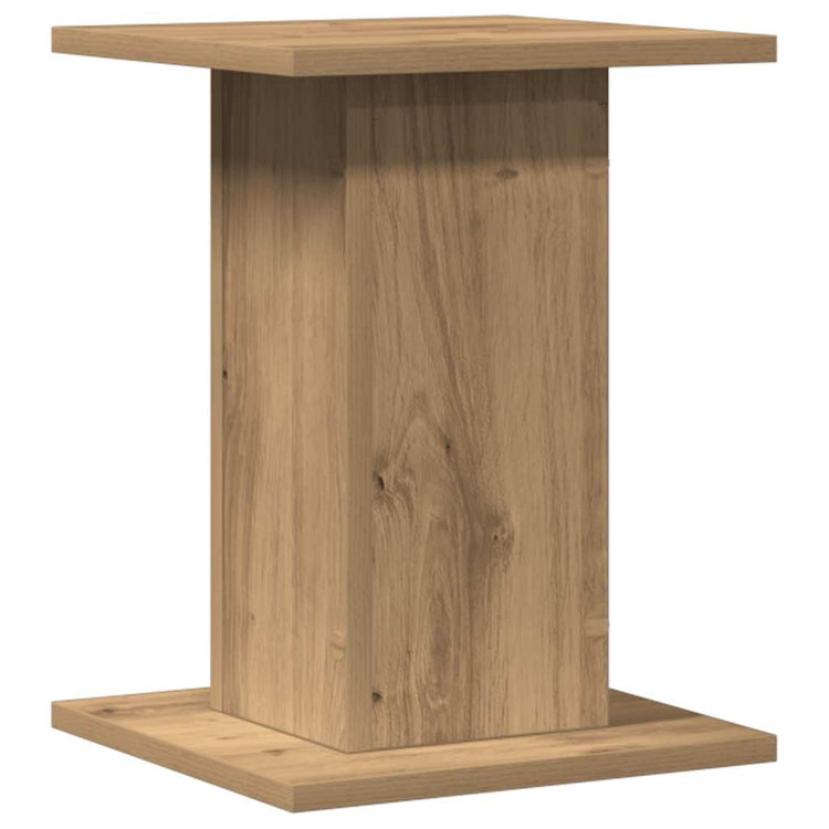 VidaXL Lautsprecherständer 2 Stück 30x30x40 cm Holz, handwerklich eichenfarben