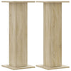 VIDAXL -Lautsprecher steht 2 PCs 30x30x80 cm verarbeitetes Holz Sonoma Oak