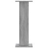 VIDAXL -Lautsprecher steht 2 PCs 30x30x80 cm verarbeitetes Holzgrau Sonoma