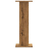 VidaXL Lautsprecherständer 2 Stück 30x30x80 cm Holz, handwerklich eichenfarben
